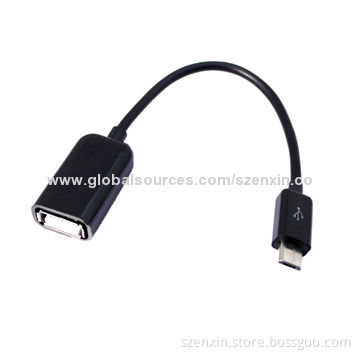 Data transfer USB 2.0 female to Apple 30-pin male cable